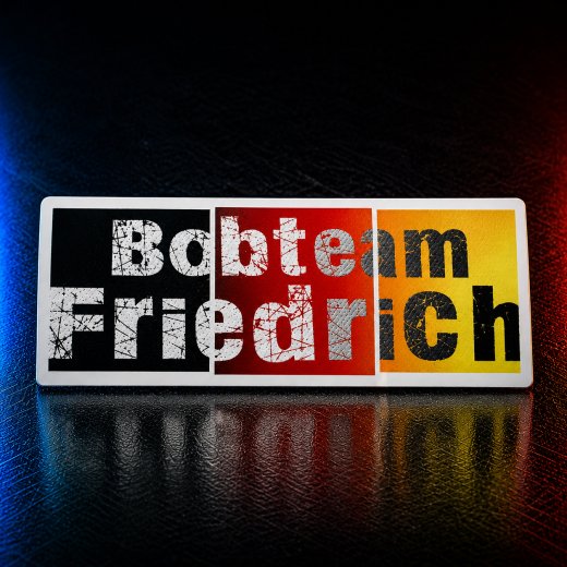 Aufkleber groß